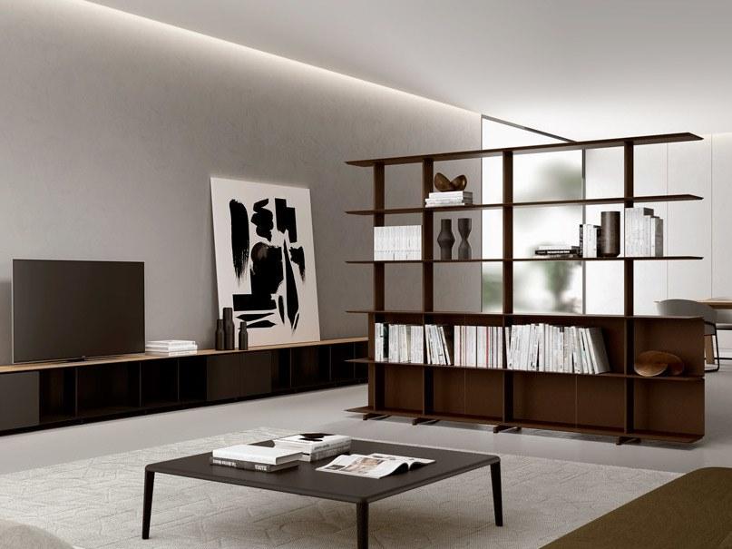 Systemtronic Самонесущий книжный шкаф открытого типа из экструдированного алюминия Wing sun-id-1513942 - Вид №8