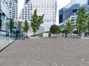 Искусственный каменный элемент для фасада из спеченного камня