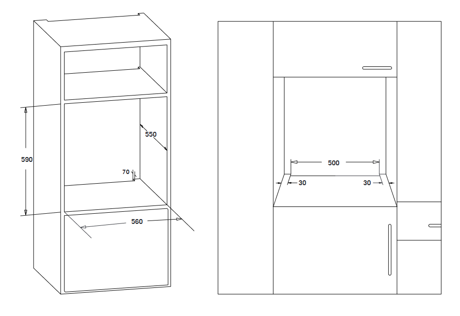 5327366 Электрический духовой шкаф Korting OKB 370 CMX черный STDN-0076915 - Вид №9