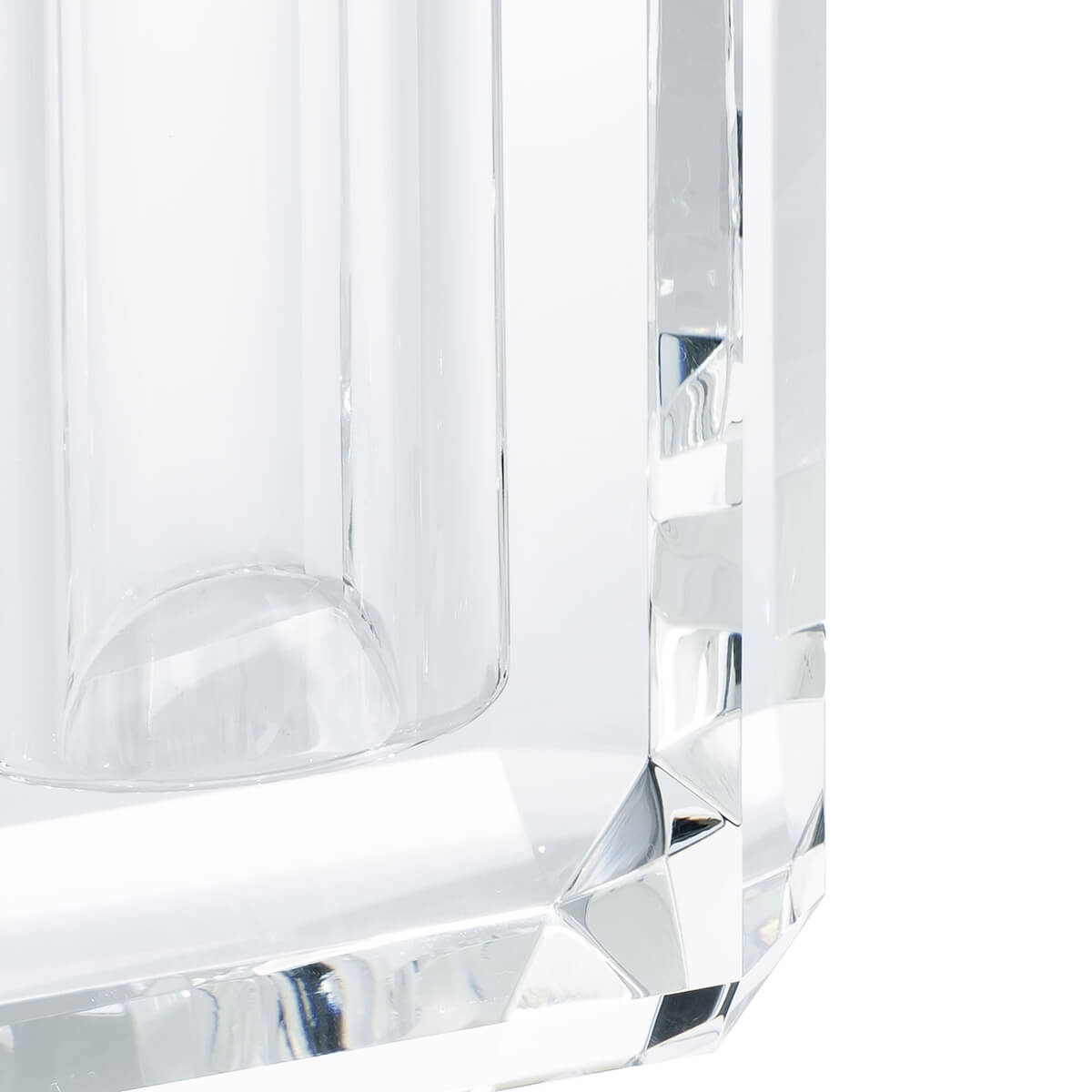 201060-00 ABHIKA ВАЗА БЛОЧНАЯ NATURAL  - Вид №2