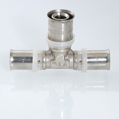 VTm.231.N.262626 Пресс-фитинг – тройник Valtec 26 мм  - Вид №4