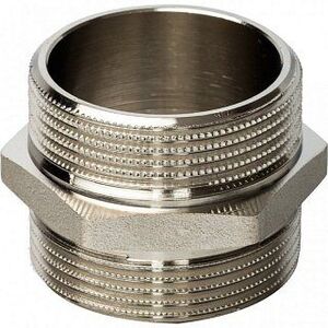 Ниппель НН 1 1/4" никель STOUT