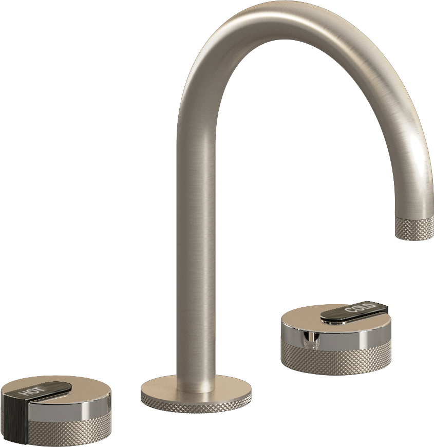 E-11512-R1PN-L1BOX-BNi Смеситель для умывальника на 3 отвертия GRAFF MOD+