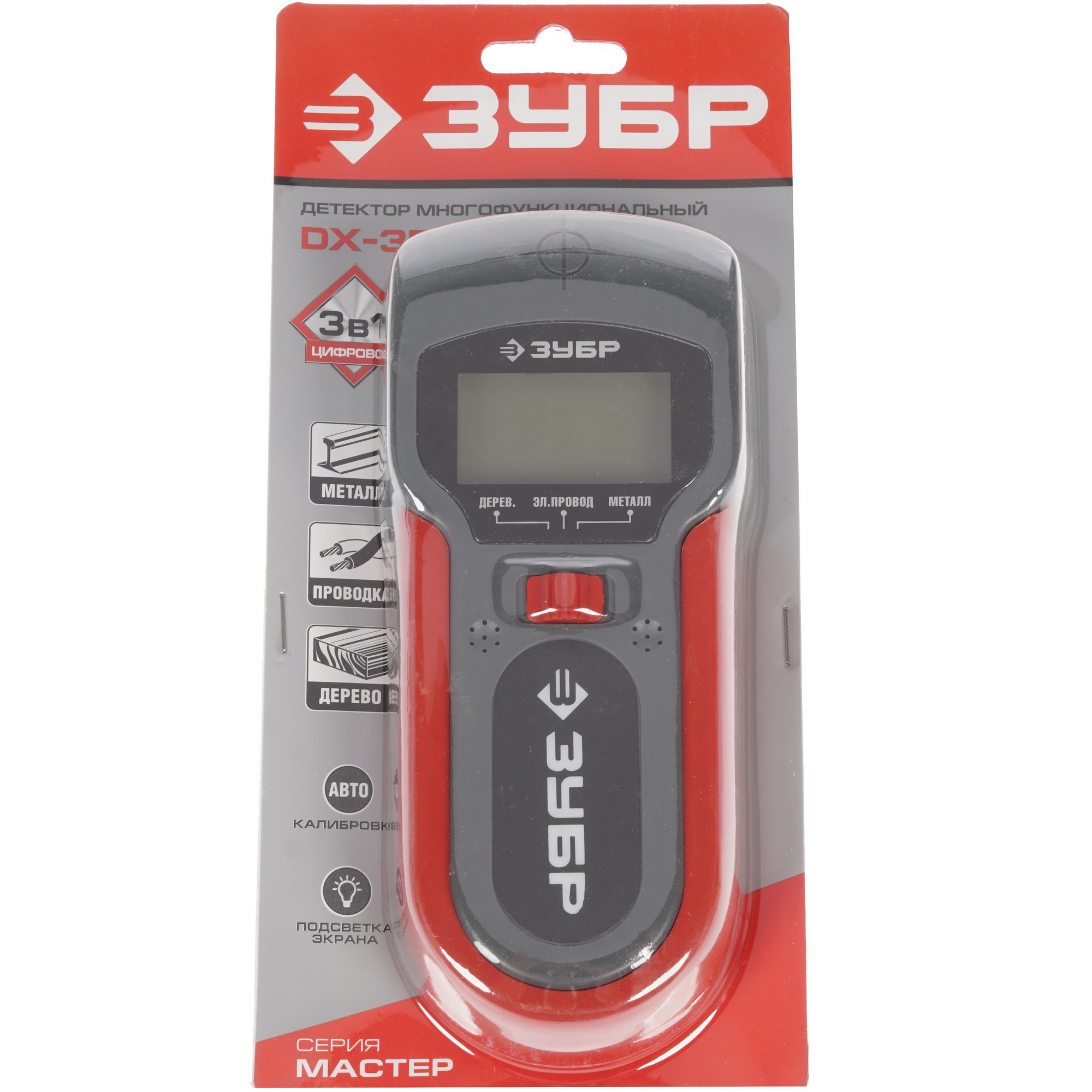 Детектор металла (проводки) Зубр 45265 8123353 STDN-0137153 - Вид №4