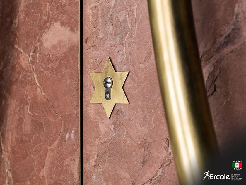 Ercole Бронированная распашная дверь из латуни и камня sun-id-1505264 - Вид №6