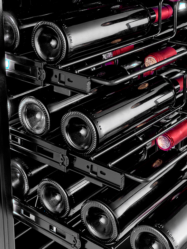 9173343 Винный шкаф Temptech CPRO1800SRB-24 черный STDN-0149093 - Вид №4