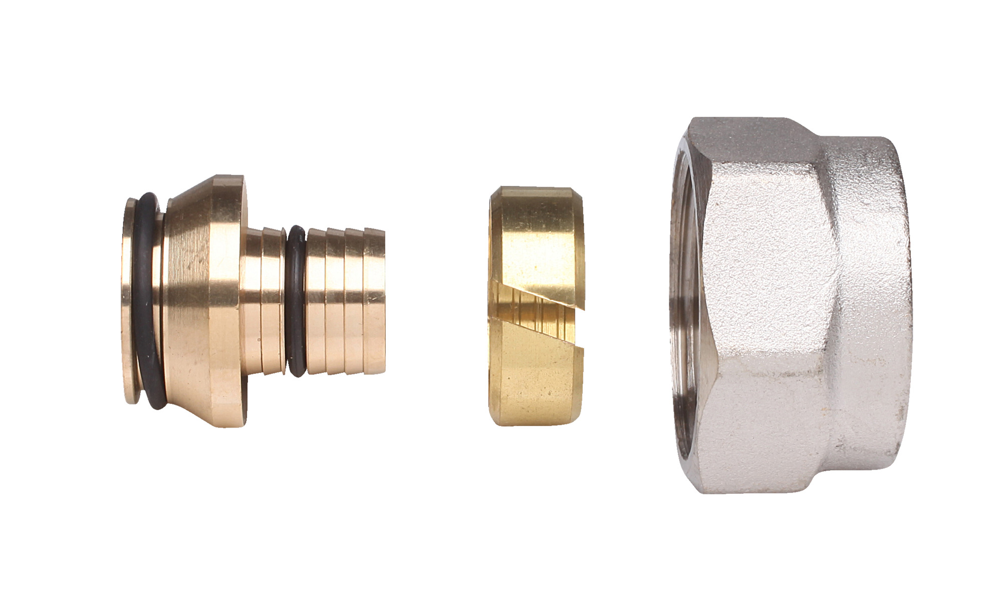 Danfoss Фитинги для полимерных труб (PEX) Уплотн. фитинги PEX 20x2.5 G3/4'' вн 013G4161  - Вид №19