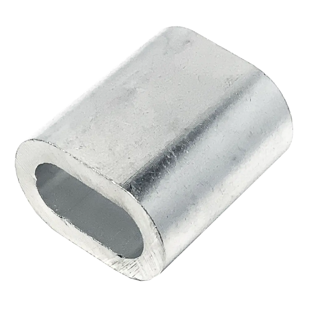 Зажим для троса DIN 3093 3 мм алюминий 2 шт Santreyd STLM-2169184