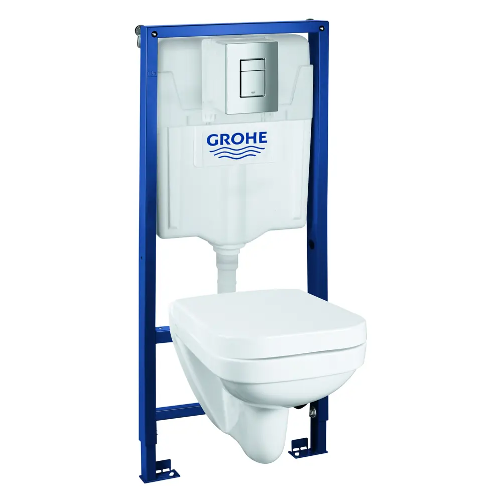 Комплект инсталляция с унитазом Grohe Solido 4 в 1 82108804 STLM-2063152 - Вид №1