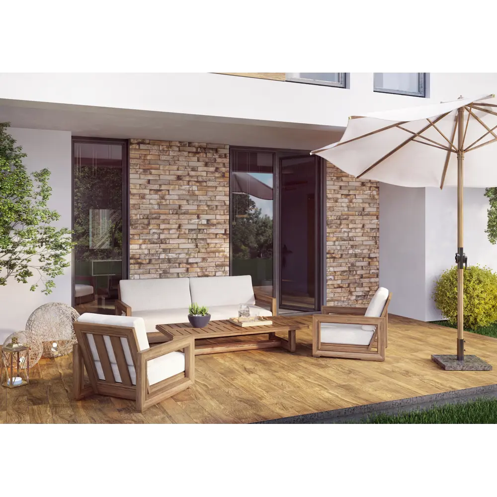 Плитка клинкерная Cerrad Piatto коричневый 0.48 м² STLM-2188105 - Вид №5