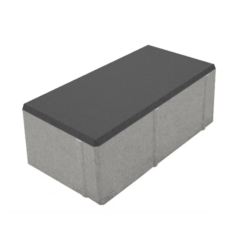 Плитка тротуарная Призма 200x100x60 мм цвет черный Santreyd STLM-2165466