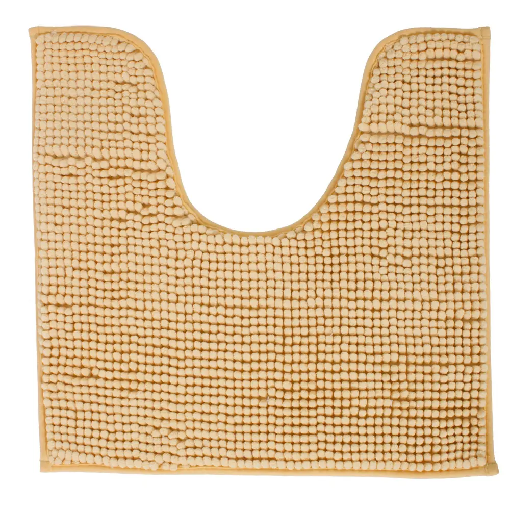 Коврик для туалета Merci, 45х45, полиэстер, цвет шампань Santreyd STLM-2009384