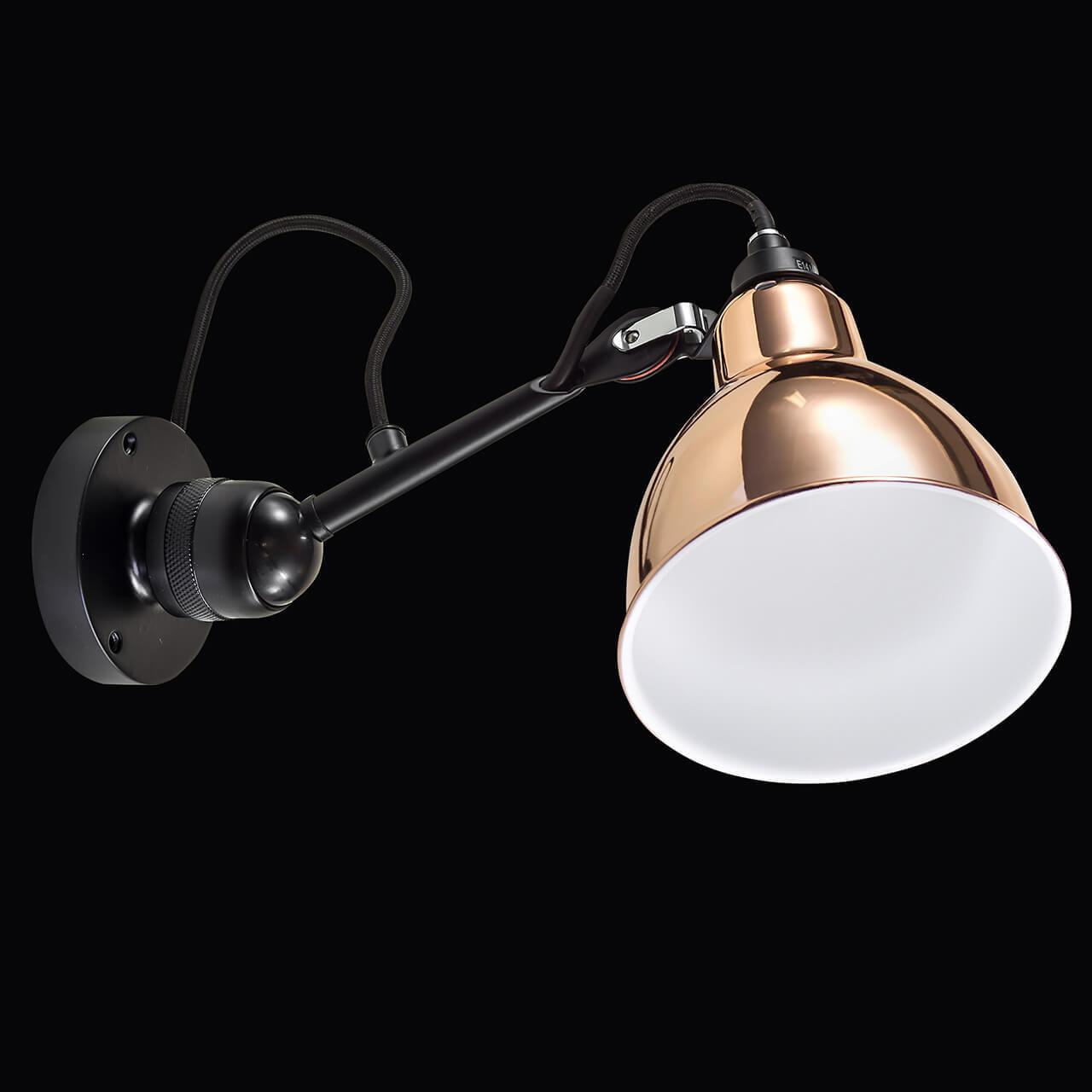 Спот настенный с металлическим плафоном медный Lightstar Loft 765603 LIGHTSTAR LOFT 00-3891529 Медь - Вид №2