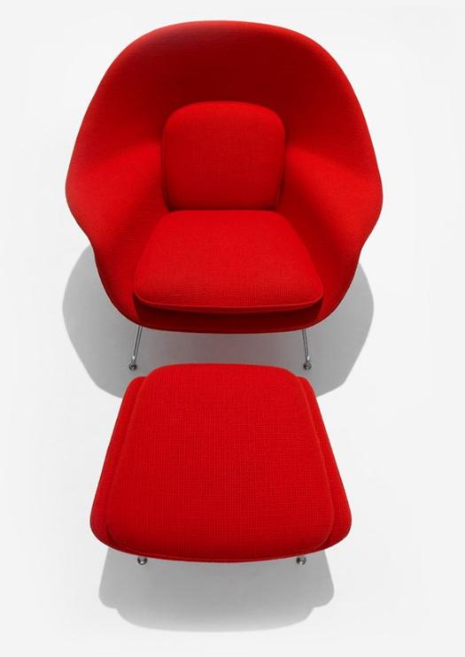 KNOLL Подставка для ног из ткани Womb™ sun-id-1470959 - Вид №4