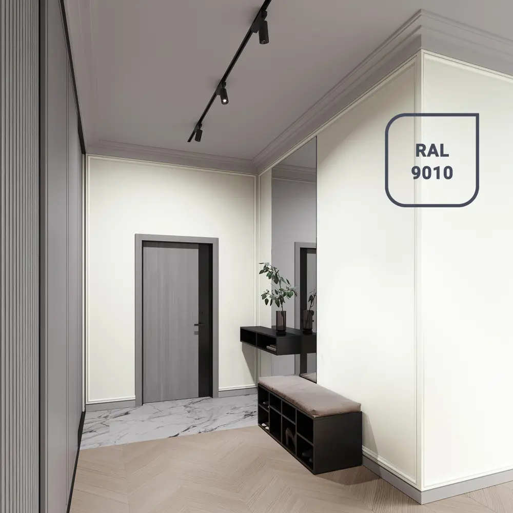 Краска латексная Olimp моющаяся матовая цвет белый база А 0.9 л STLM-2153918 - Вид №9