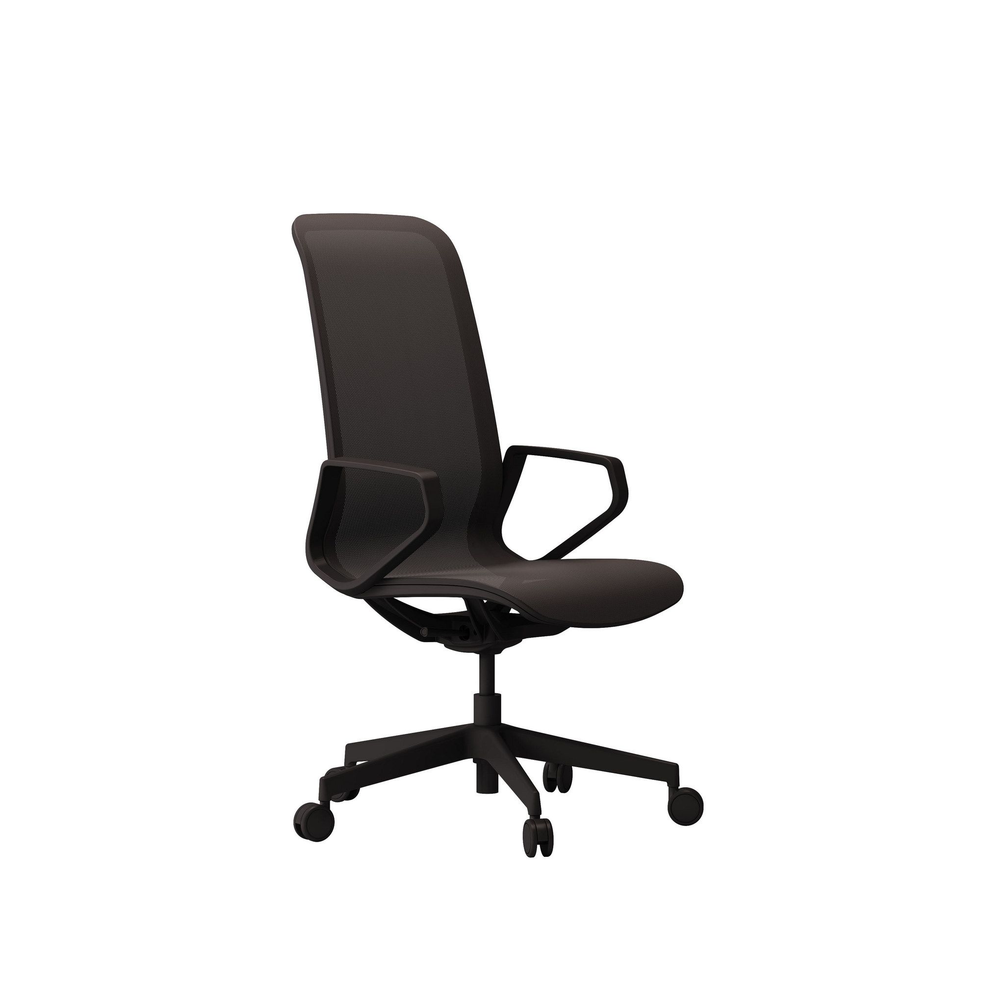 Сетчатое регулируемое по высоте офисное кресло с подлокотниками Las Mobili участок ARCH-00146527 - Вид №2