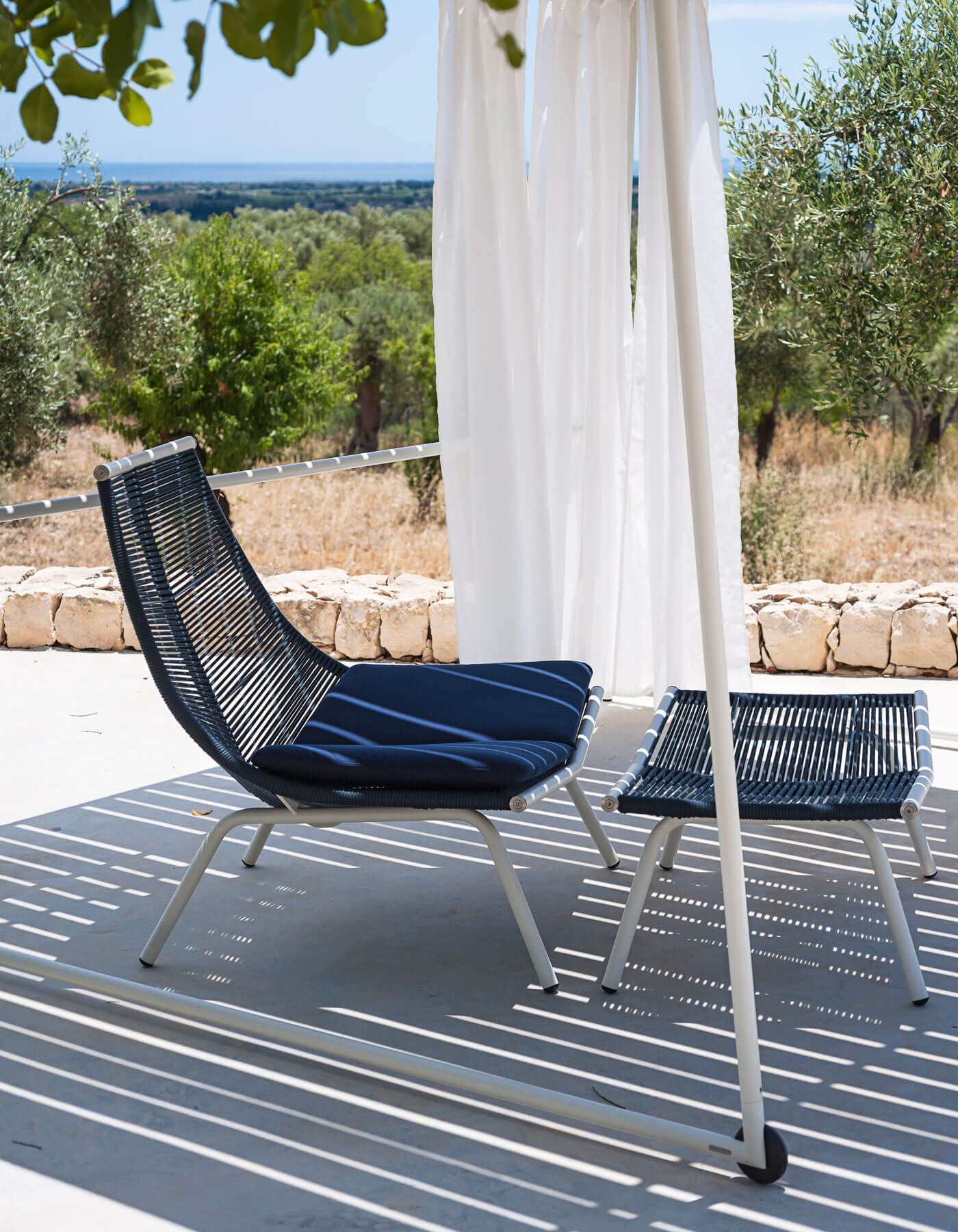 Веревочный садовый стул / подставка для ног RODA Laze ARCH-00130874 - Вид №4