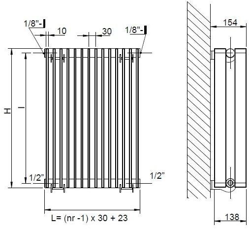 CORDIVARI Radiatori per sostituzione sun-id-1384033 - Вид №1