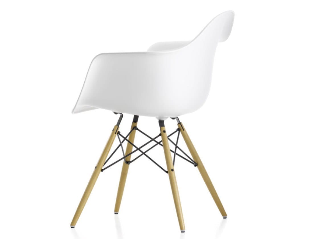 Стул из полипропилена со встроенной подушкой VITRA Eames Plastic Chair ARCH-00020618 - Вид №1