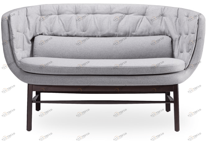 ROSSIN Диван из ткани Cleo wood sun-id-1404812