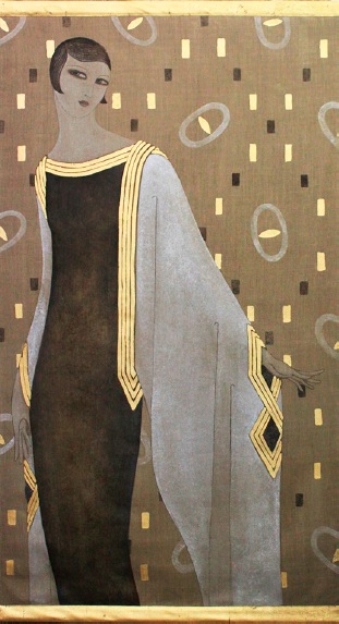 AD20 Настенное панно 70х110 см, холст, роспись HECTOR Santreyd 