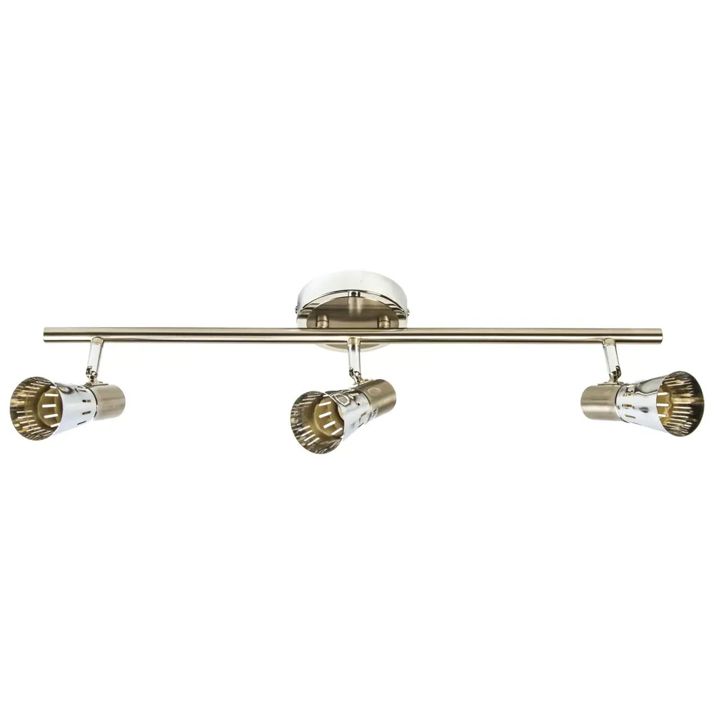 Спот Соло 3xE14х40 Вт, цвет хром Santreyd STLM-2027453