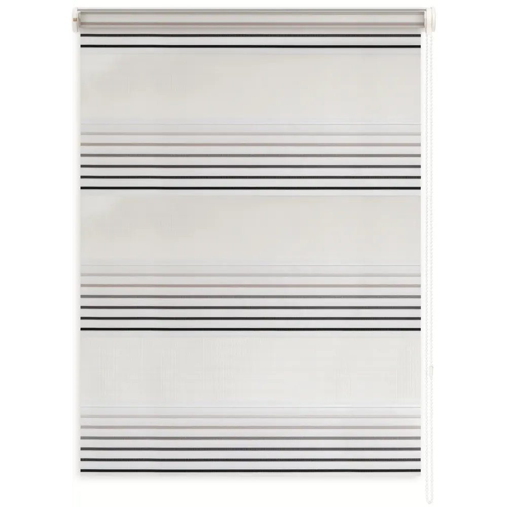 Штора рулонная день-ночь Miamoza 70x160 см бежевая Santreyd STLM-2111319