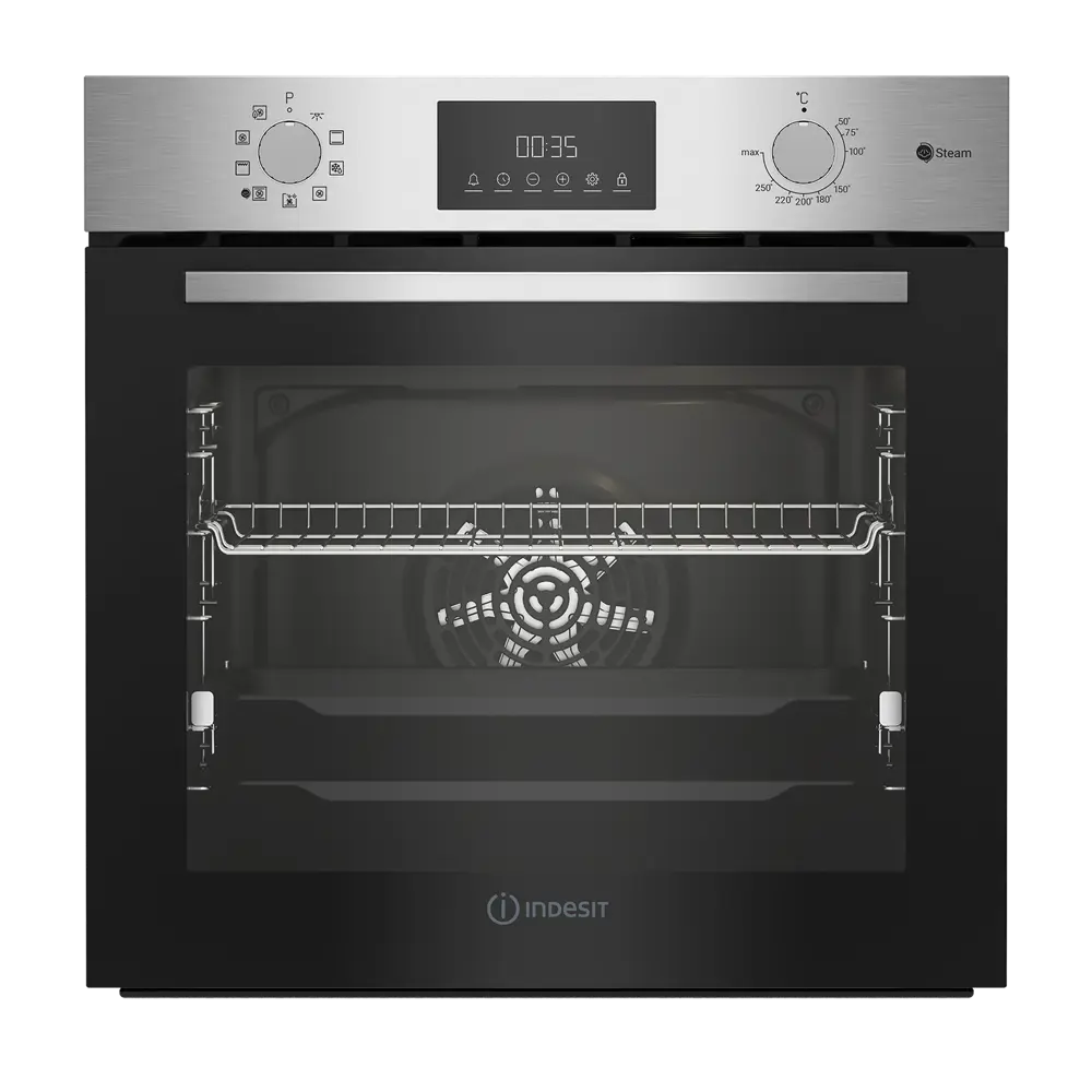 Электрический Духовой Шкаф Indesit Ifse 3841 J Ix 59.4x59.5 См Конвекция Цвет Нержавеющая Сталь 89376462 STLM-2166192  - Вид №1