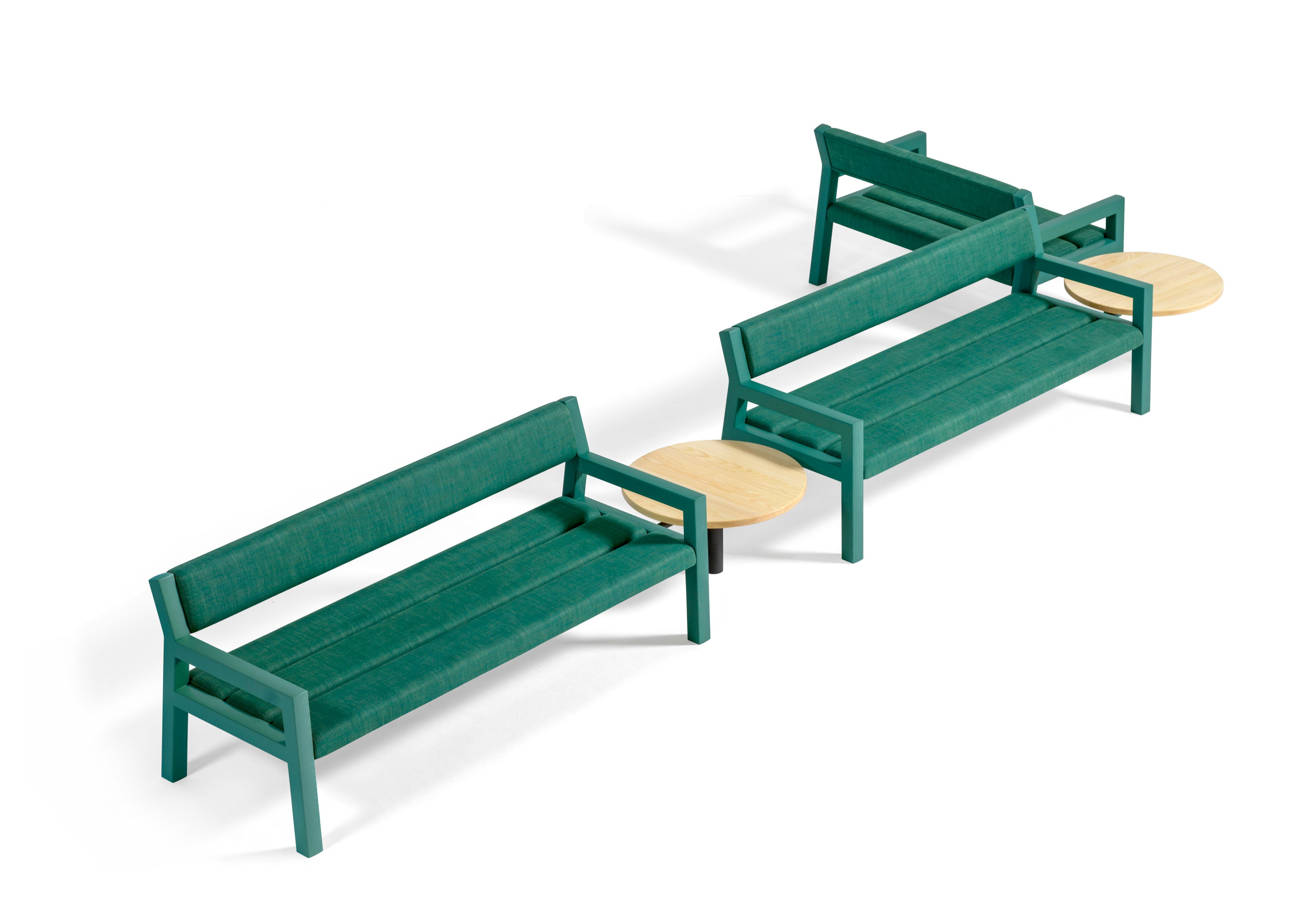 Модульная скамья Bla Station Park+ ARCH-00048408 - Вид №12