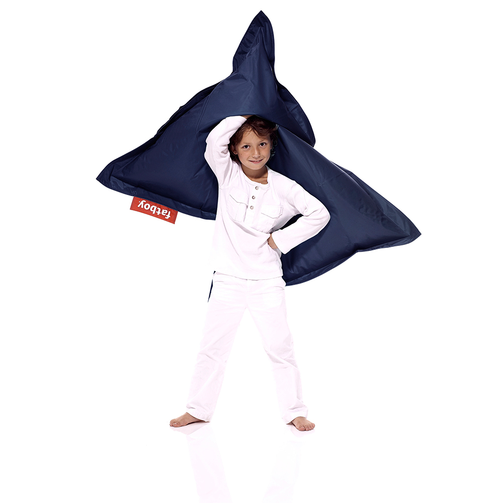 Кресло-мешок детское Fatboy Junior синее 9000509 - Вид №1