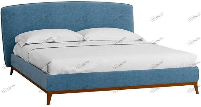 30688 Кровать с ортопедическим основанием и ящиком Сканди Лайт 1.6 Сапфир R-HOME 401720261h_СапфирАрт