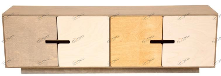 Radis Фанерная тумба под ТВ с распашными дверцами Pix sun-id-1487141