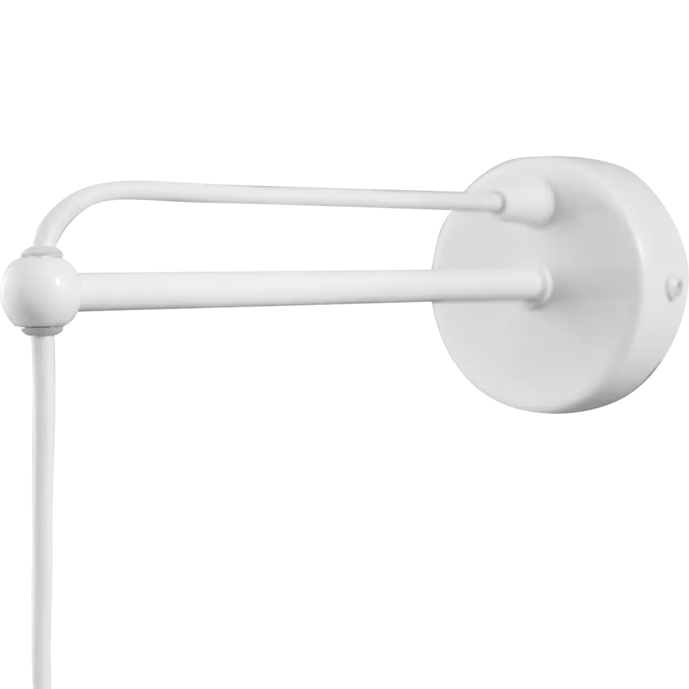 Настенный светильник бра Vitaluce Orso white 1 лампа 3м² E27 цвет белый глянцевая STLM-2008478 - Вид №3