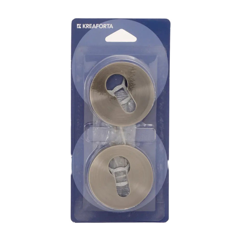 Накладка на замочную скважину KREAFORTA SC-R2 51.6 мм цвет бронза STLM-2097308 - Вид №2