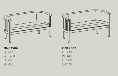 2-местный диван Karl Andersson Ondule Club ARCH-00121982 - Вид №5