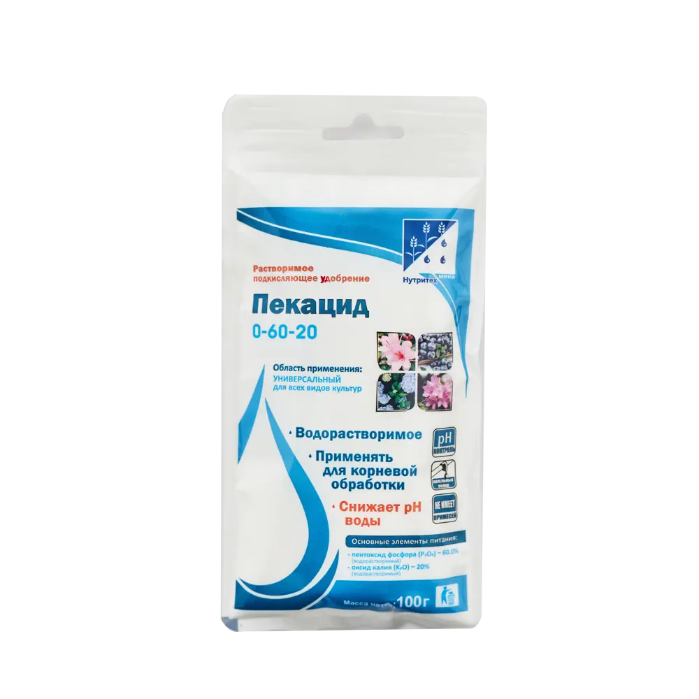 Удобрение Пекацид 0-60-20 100 г Santreyd Универсальное STLM-2064853