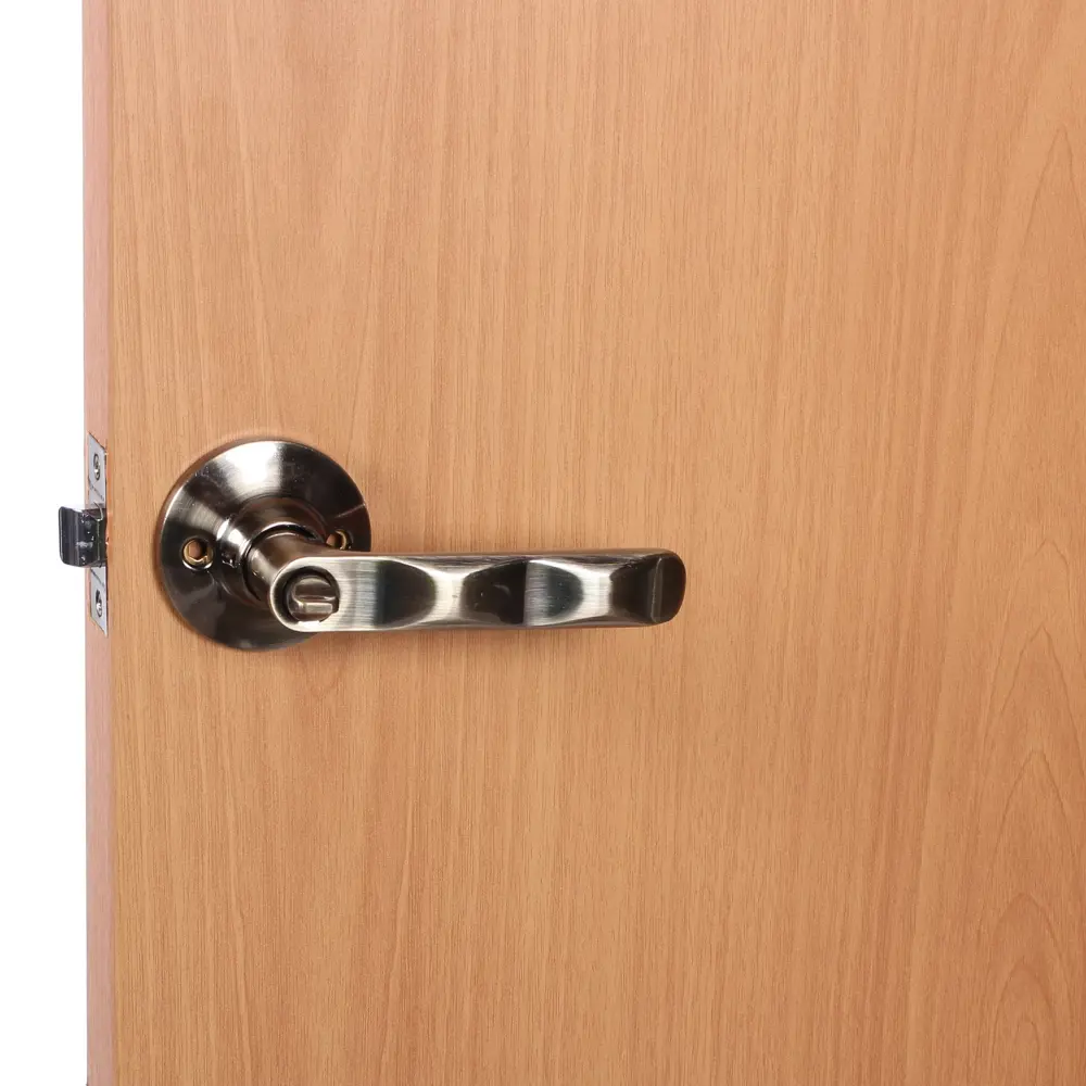 Ручка-защелка 624/BL PB-B с ключом и фиксатором ЦАМ цвет бронза FUARO STLM-2211408 - Вид №3