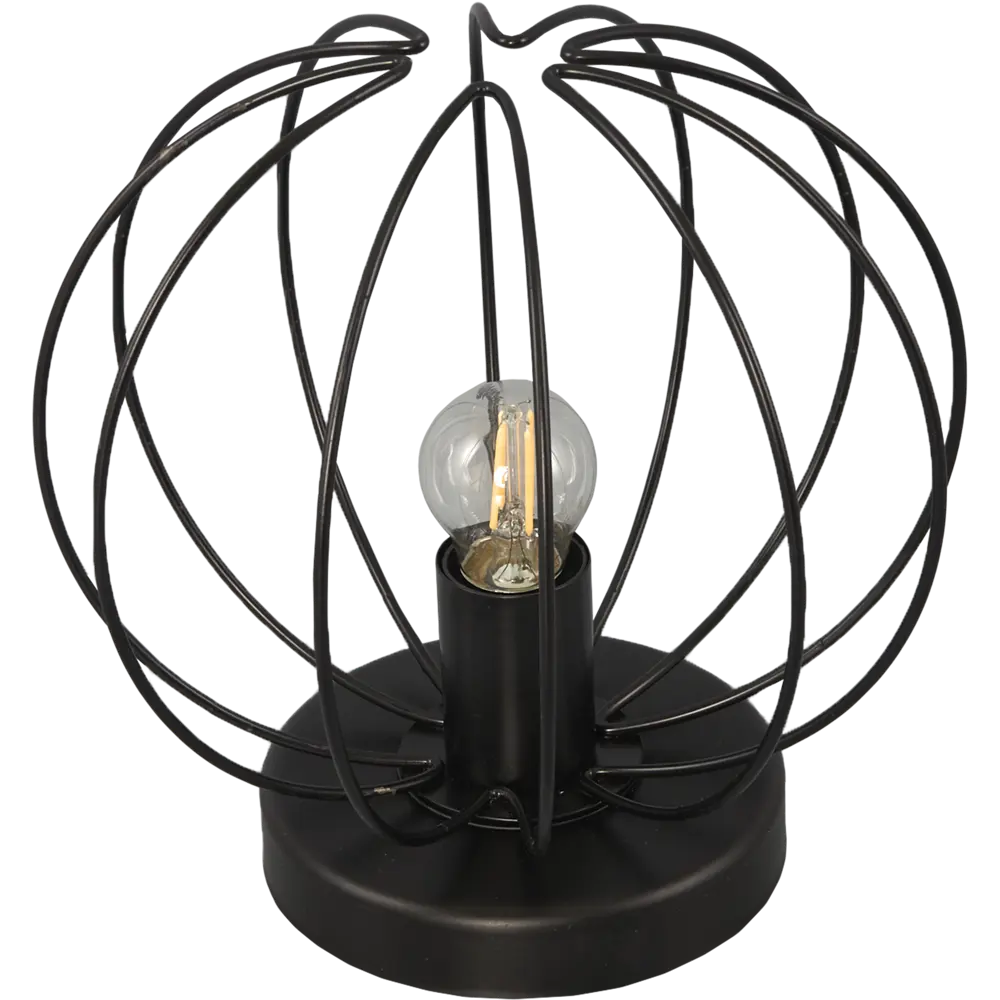 Настольная лампа КС30051/1T 1хЕ27х60 Вт цвет чёрный КЛЮЧНИК STLM-2071637 - Вид №1