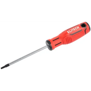 Отвертка Torx Elitech 211402 T15x100 мм с магнитным наконечником 89407141