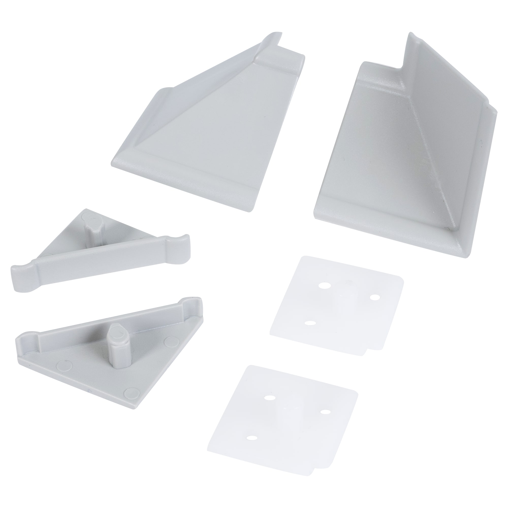 83548508 Комплект для установки плинтуса, цвет серый Santreyd 