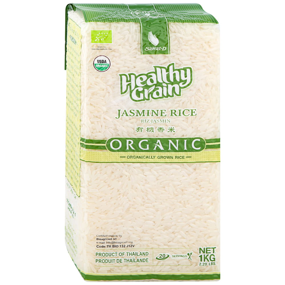 Органический тайский рис жасмин белый SAWAT-D 1кг Santreyd 11076 - Вид №1