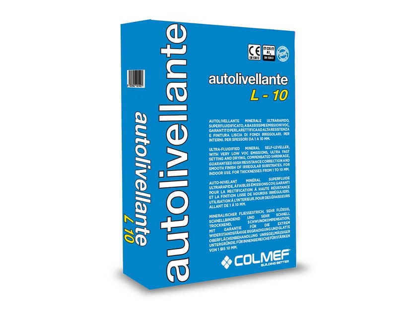 Минеральное самовыравнивающееся разглаживание Colmef AUTOLIVELLANTE L10 ARCH-00140822