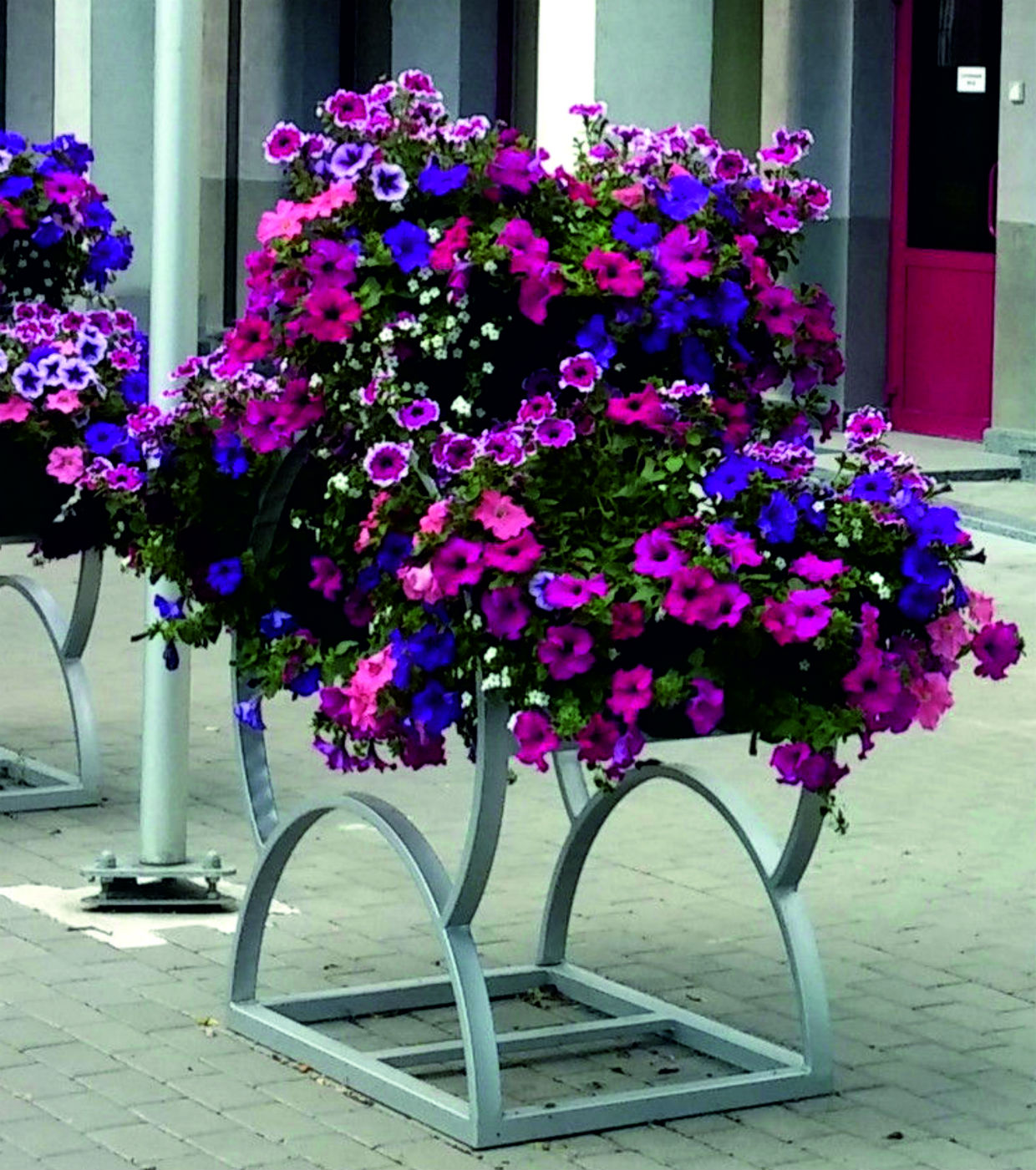 PS201-VO.PM ПИРАМИДА СОЛНЦЕ 2 яруса, цветочница в виде пирамиды с термо-чашами LAB.Space 