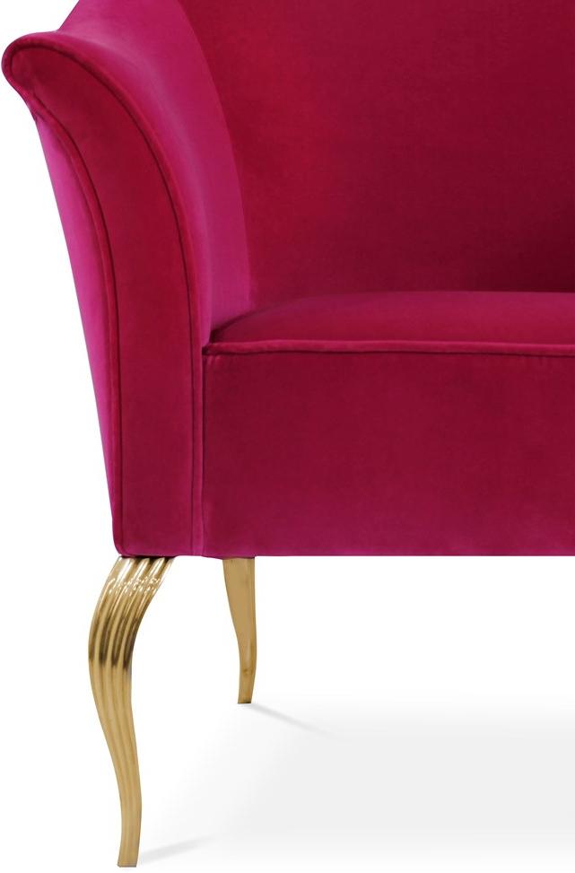 KOKET Бархатное кресло с подлокотниками Mimi sun-id-1488568 - Вид №4