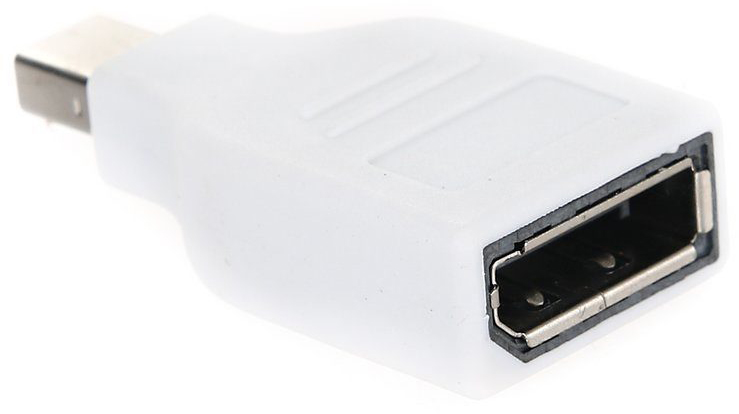 CA805 Переходник mini displayport(m) <--> displayport (f) <> VCOM Santreyd 