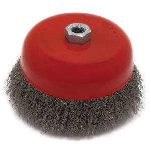 41862 Калибр Щетка для угловой шлифовальной машины Калибр 150 мм/М14 (арт.131714)