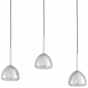 Ligne Roset Светодиодная подвесная лампа из боросиликатного стекла Chrome bell 10073002