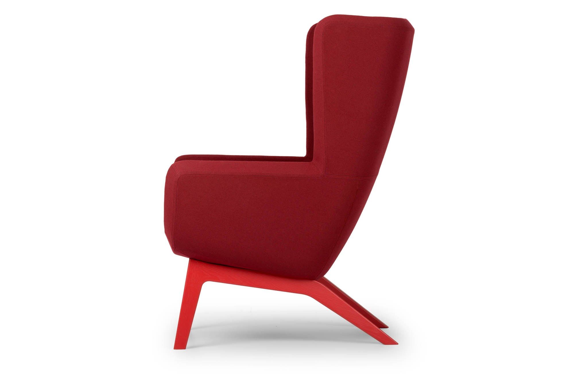 Тканевое кресло с подлокотниками с высокой спинкой True Design Arca ARCH-00046815 - Вид №8