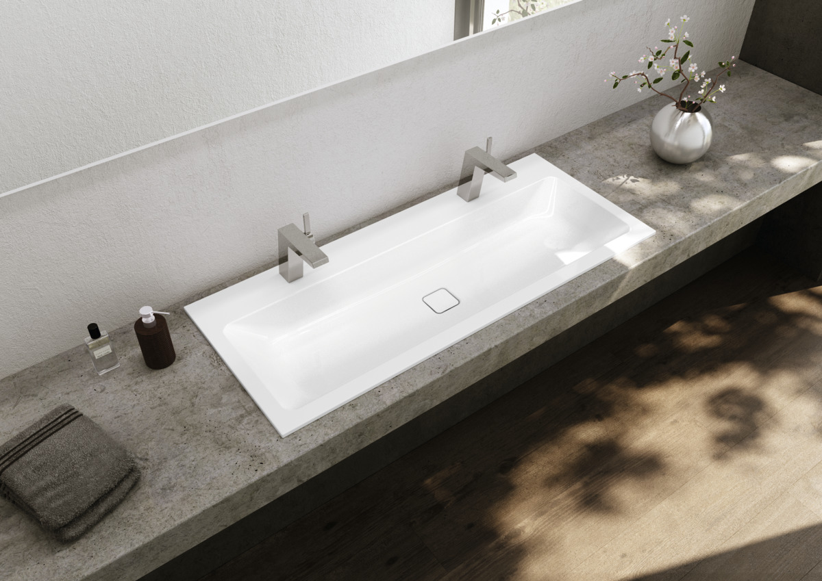 Умывальник KALDEWEI Сталь эмалированная 3075 212 пергамон 30753319212 - Вид №6