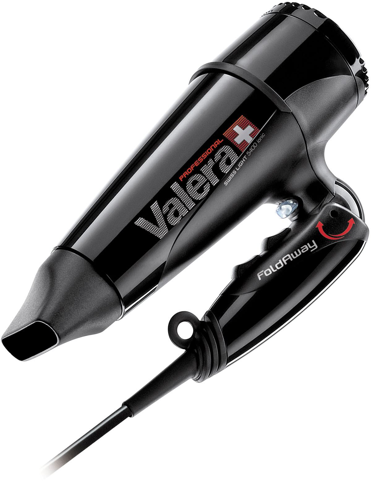Valera Swiss Light 5400 Fold Away Ionic TF Mod.SL 5400 TF - 2000 Вт - Сверхлегкий фен со складной ручкой и ионным генератором. 55605027 